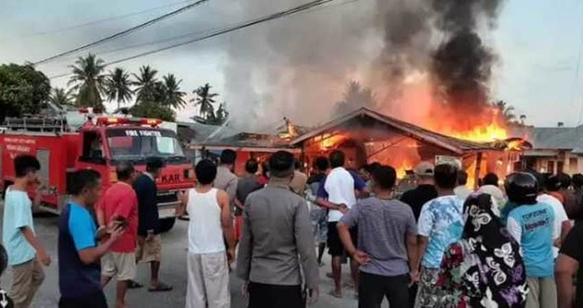 Setahun 200 Kasus Kebakaran Dipicu Korsleting Listrik