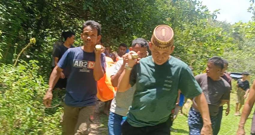 Mayat Membusuk Ditemukan di Puncak Meranti, Jatuh Dari Pohon Aren, Tiga Hari Baru Diketahui