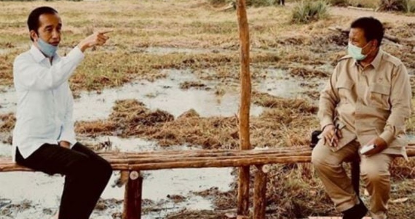 Jokowi dan Prabowo. Foto: Instagram prabowo