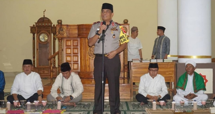 Irjen Pol Angesta Romano Yoyol. Foto : Instagram @humas_poldalampung