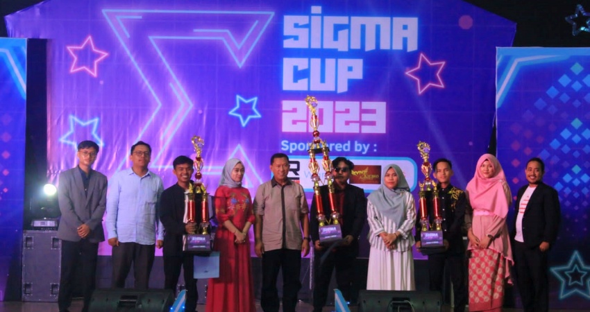 Malam penutupan SIGMA CUP, dirangkaikan dengan pemilihan putra putri SIGMA Tahun 2023. (Foto: Istimewa)