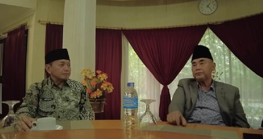 Pendiri Ponpes Al Zaytun Indramayu (Foto: Tangkapan layar media sosial)