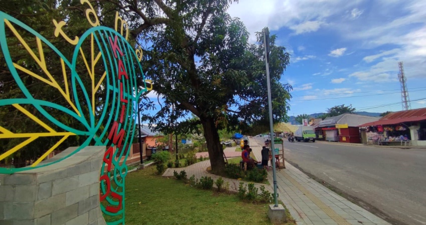 Pusat Kuliner Kalimadu, salah satu proyek yang telah rampung dilaksanakan menggunakan dana PEN yang diperoleh Pemerintah Kota Gorontalo dari PT. SMI. (Foto: Natha/Gorontalo Post)