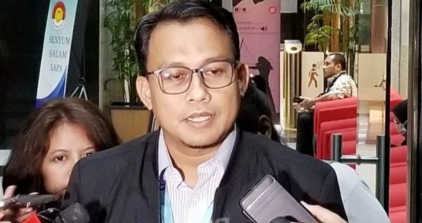 Plt Juru Bicara KPK Bidang Penindakan Ali Fikri memperingati Haji Isam. Foto: Fathan Sinaga/JPNN.Com