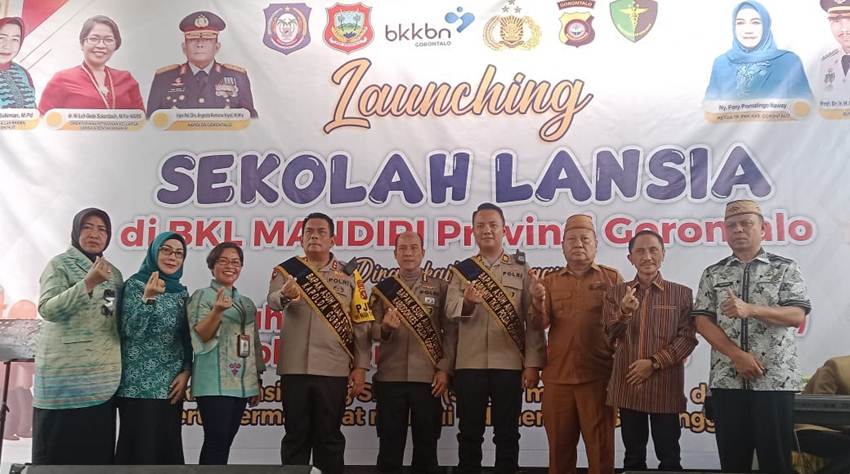 Wujudkan Lansia SMART, BKKBN Gorontalo Launching Sekolah Lansia