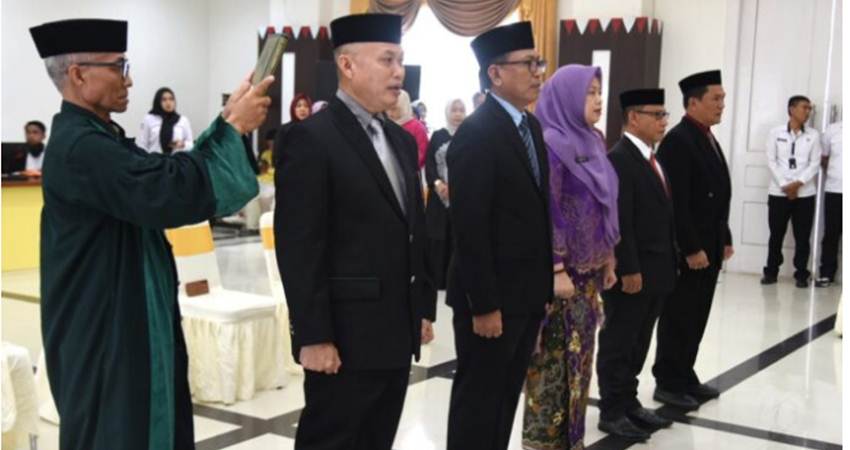 Ismail Pakaya Punya Formasi Baru Pimpinan OPD, Ini Daftar yang Dilantik