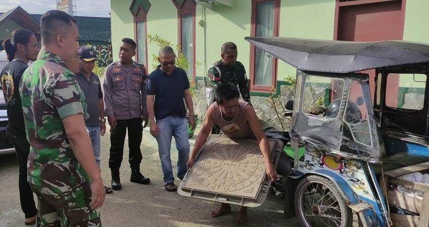 Keterlaluan! Tutup Saluran Drainase di Kota Gorontalo Dicuri, Pelakunya Sudah 40 Kali Beraksi