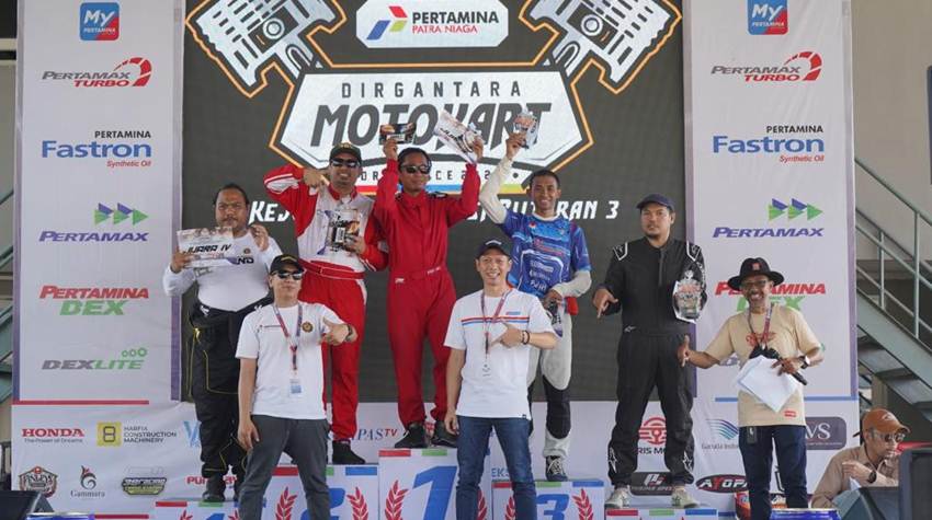 Dirgantara Motokart Drag Race 2023, Pertamina Beri Dukungan Penuh