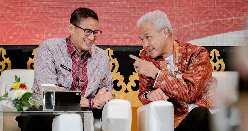 sandiaga uno dan ganjar