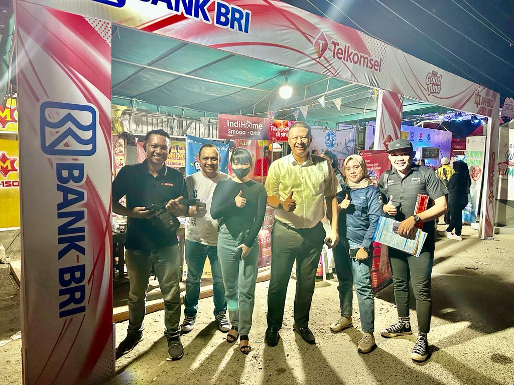 Gebyar Undian Isimu Jaya, BRI Gorontalo Edukasi Warga Transaksi Non Tunai