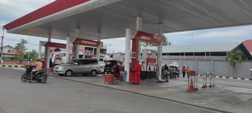 Pelayanan SPBU Agusalim Dikeluhkan : Terkait Penggunaan Barcode, Supervisor Klaim Miss Komunikasi