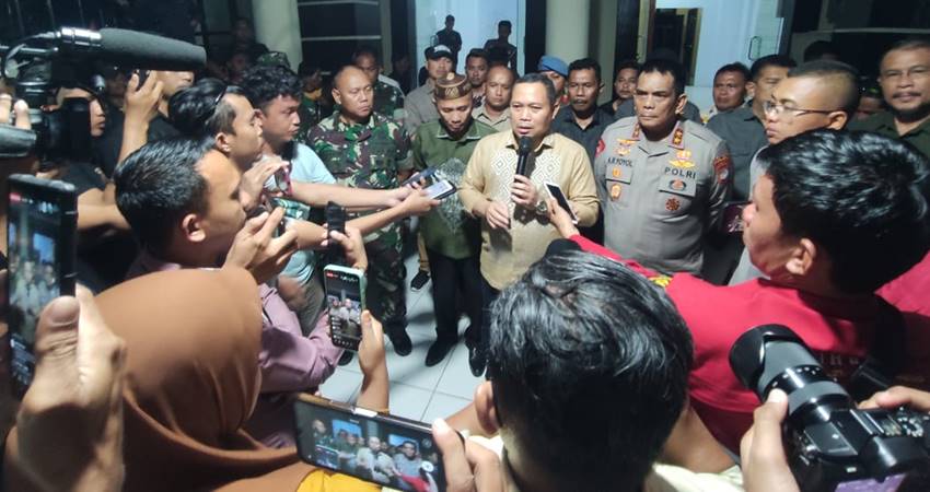 Sejumlah Terduga Pelaku Unjuk Rasa Anarkis di Pohuwato Ditahan