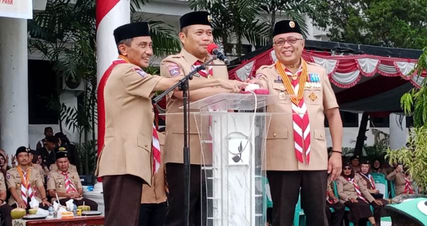 Pramuka Gorontalo Dukung Penuh WCD, Tunas Kelapa Untuk Nusantara