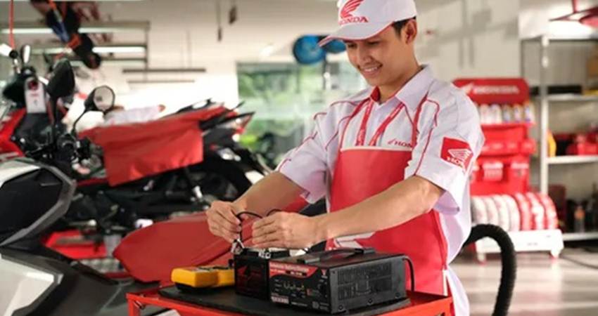 Honda Bagi Tips Perawatan Aki Sepeda Motor, Baca Ada Empat Poin