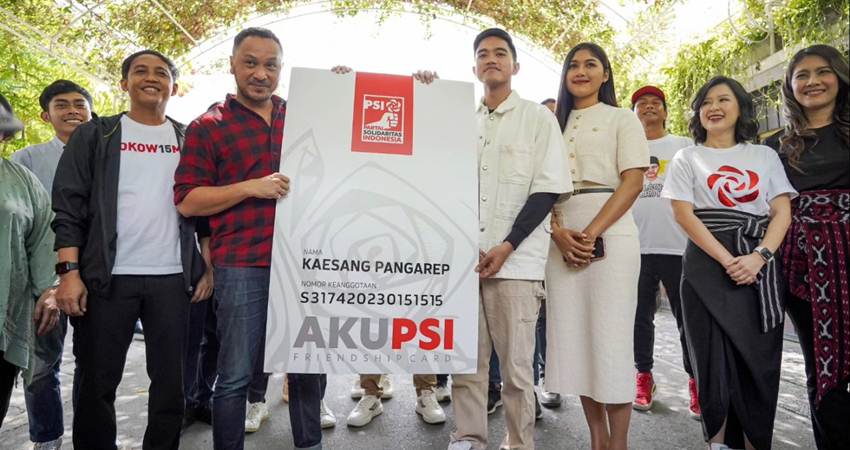 Bukan PDI Perjuangan, Anak Bungsu Jokowi Pilih Gabung PSI
