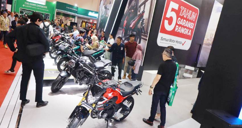 Hadir di IMOS+ 2023, AHM Tampilkan 27 Model Motor Honda