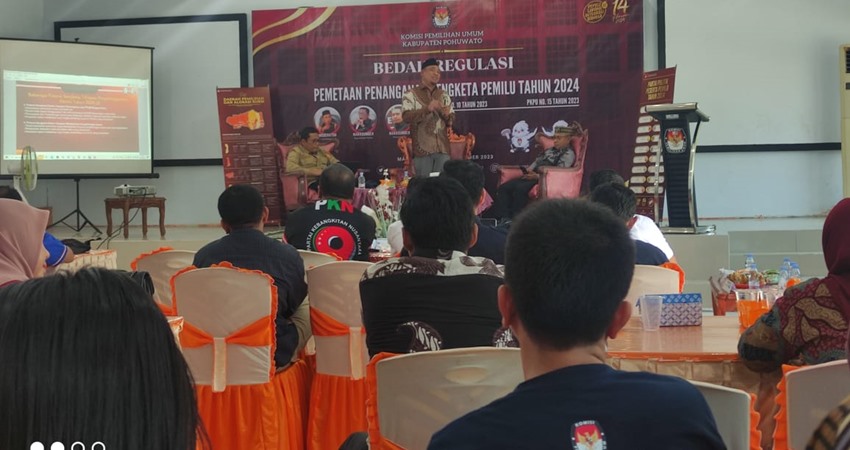 Petakan Potensi Sengketa, KPU Pohuwato Gagas Bedah Regulasi Pemilu