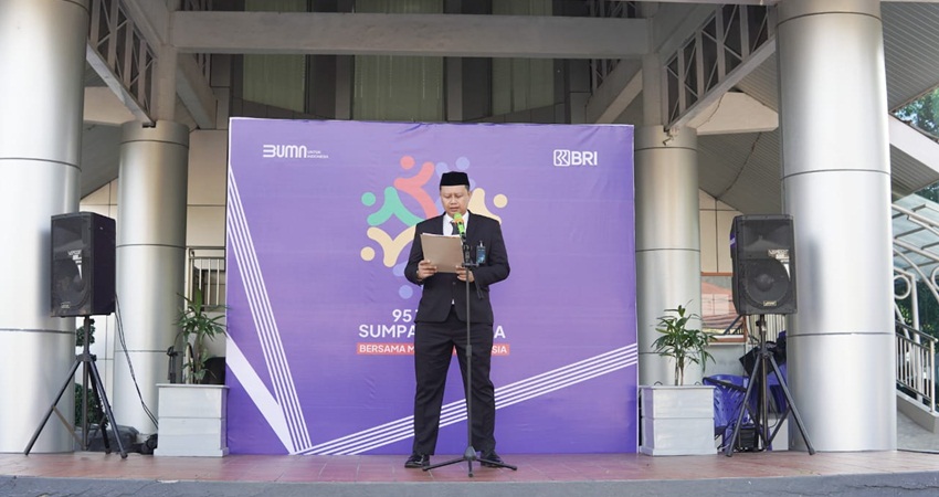 Peringati Hari Sumpah Pemuda, BRI Cabang Gorontalo Gelar Upacara