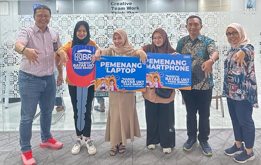 Bayar SPP Pake BRImo, Mahasiswa UNG Raih Sepeda Motor, Laptop, dan Smartphone