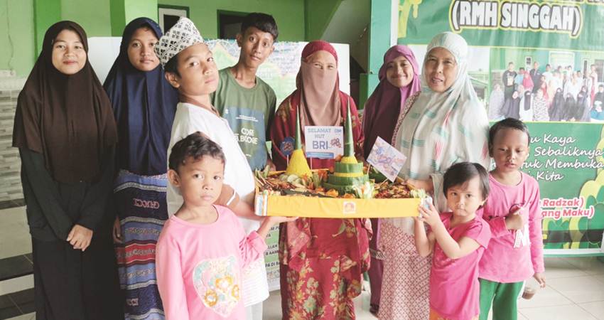 semarak HUT ke-128 BRI, Minggu (17/12/2023).