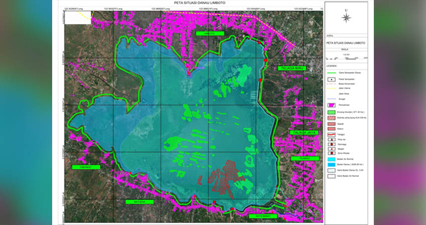 PUPR Tetapkan Garis Sempadan Danau Limboto