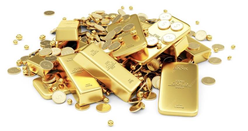 Ilustrasi Emas Batangan-