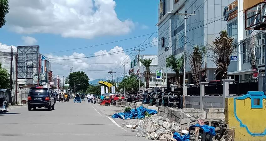 Dokumentasi salah satu titik penumpukan sampah di wilayah Kota Gorontalo (F. Istimewa)