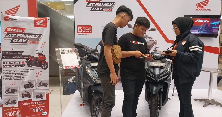 DAW Gelar Honda AT Family Day, Hadirkan Beragam Promo Motor Matik
