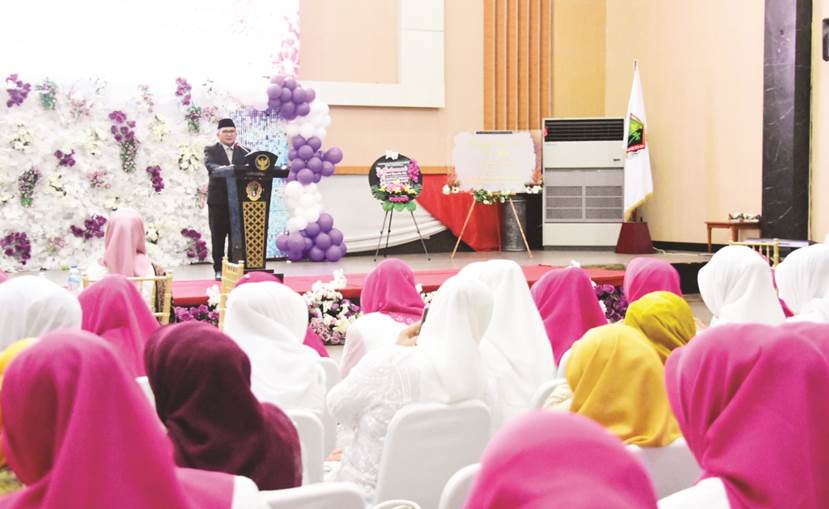 Suasana peringatan hari ibu tingkat Kota Gorontalo, Kamis (21/12/2023). (Foto: Prokopim)