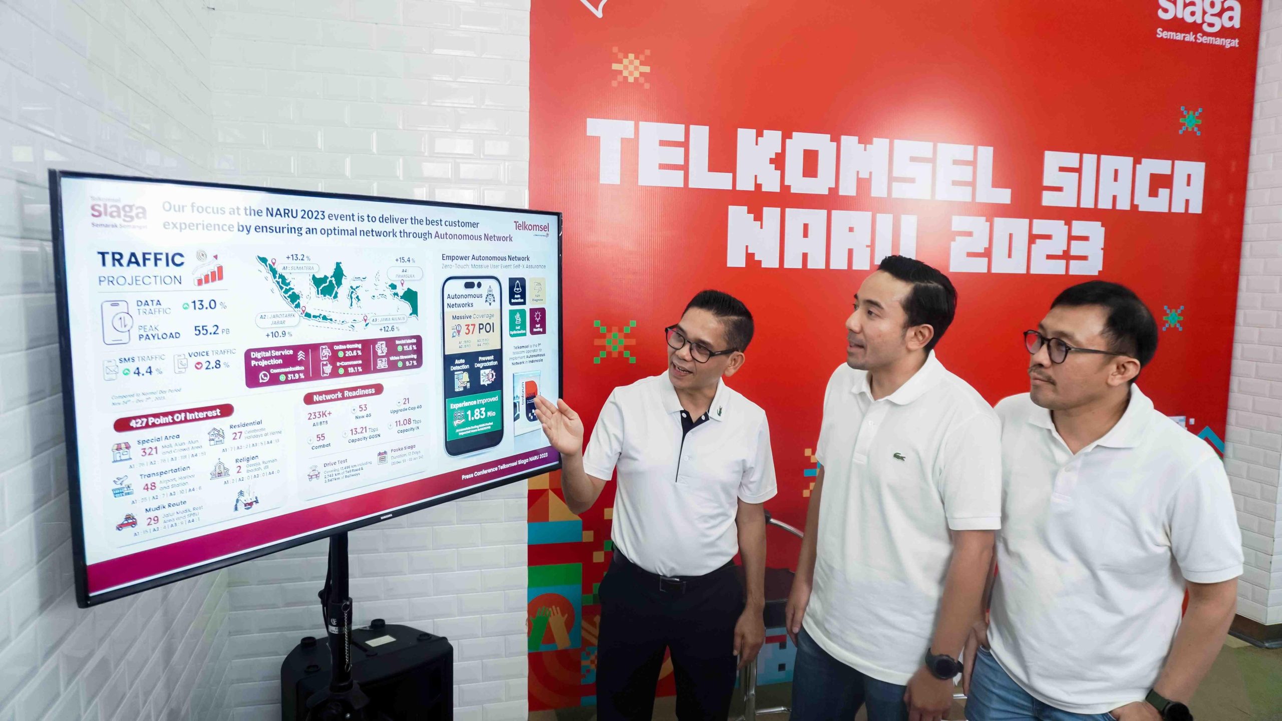 Sambut Natal dan Tahun Baru di Sulawesi, Telkomsel Optimalkan 763 BTS