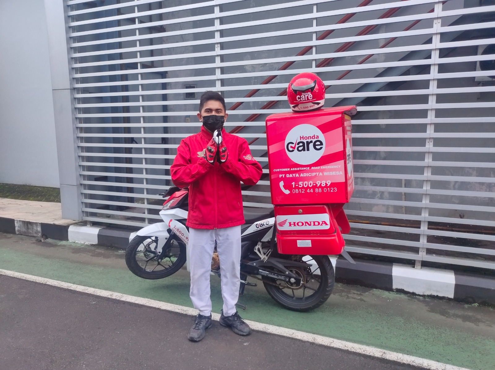 Motor Mengalami Kendala di Jalan, Jangan Panik Hubungi Honda Care