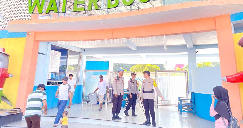 Kapolresta Gorontalo Kota, Kombes Pol. Dr. Ade Permana,S.I.K,M.H memastikan bahwa seluruh objek wisata di Kota Gorontalo aman dan terkendali.