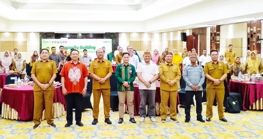 Capacity Building Pengelolaan Survey dan Data Pangan, yang berlangsung di ballroom Bank Indonesia, pada Selasa (30/1). (foto : dok / pemprov)