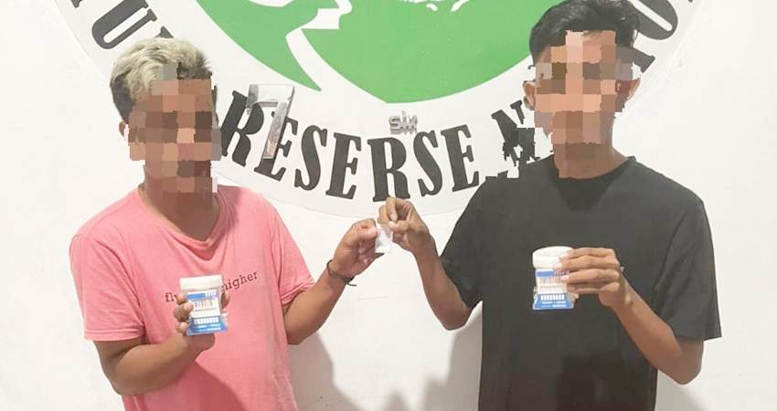 Dua orang warga Pohuwato resmi ditetapkan sebagai tersangka dan telah dilakukan penahanan, terkait dugaan penyalahgunaan narkoba.