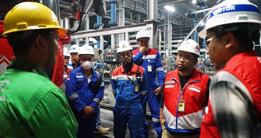 Pertamina sukses menjaga pasokan energi saat momentum Natal dan Tahun Baru (Nataru) di Sulawesi. (foto : dok / pertamina)