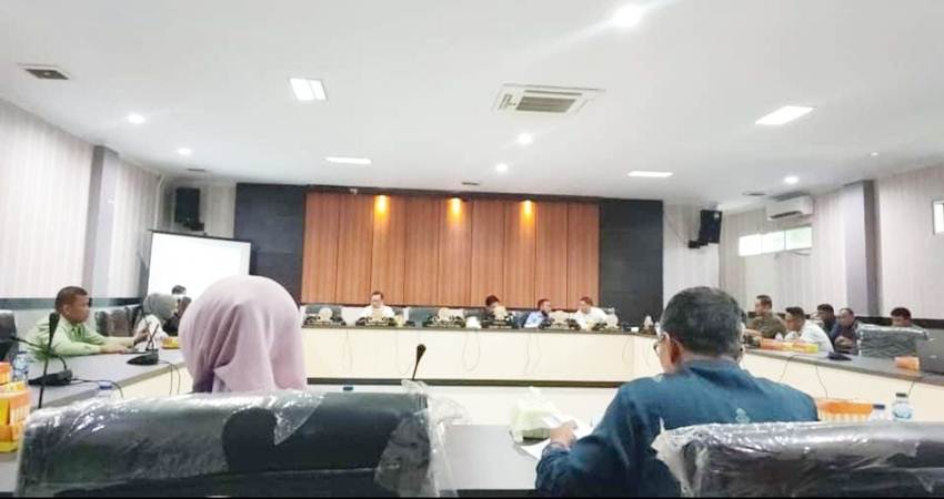 Rapat Banggar terkait tindak lanjut evaluasi Gubernur Gorontalo, Kamis (28/12/2023) (F. Istimewa)