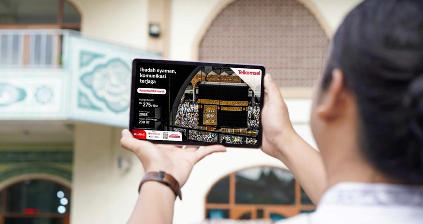 Paket RoaMAX Umroh Telkomsel Hadir Dengan Kuota Internet Hingga 20 GB