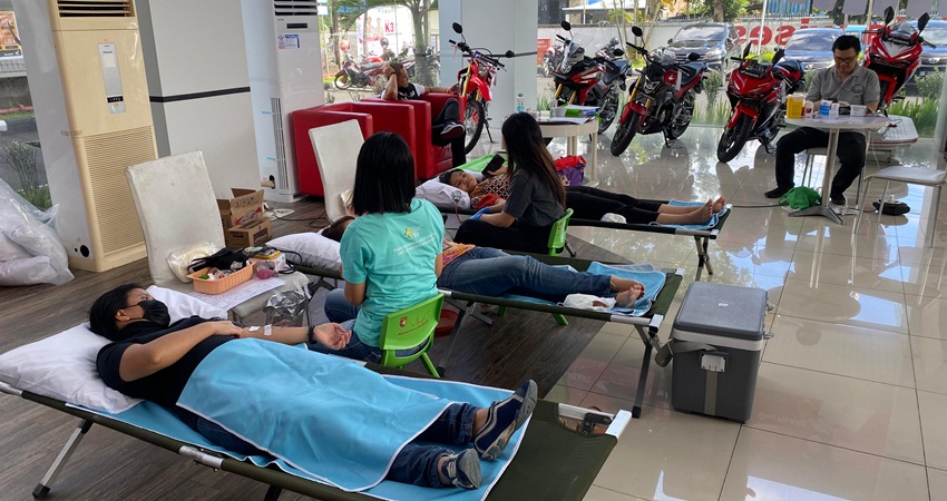 Demi Kemanusiaan, DAW Rutin Gelar Aksi Donor Darah 