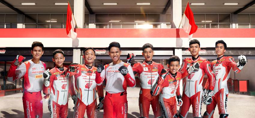 Astra Honda Perkenalkan 11 Pebalap Andalan, Siap Lanjutkan Prestasi di Balap Internasional