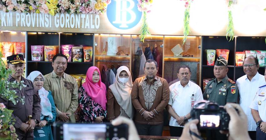 Galeri UMKM Hadir di Bandara Djalaludin, Ketua Deprov Beri Apresiasi 