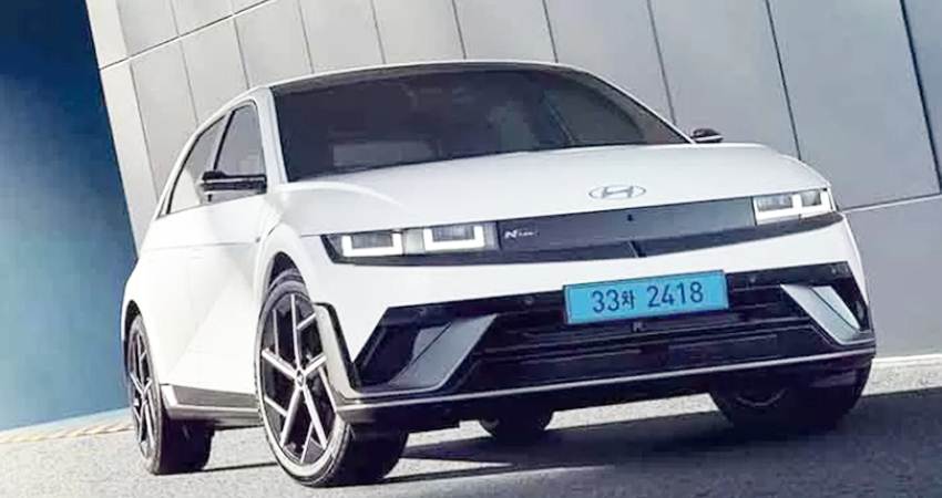 Selain memberikan penyegaran pada Ioniq 5, Hyundai juga mengeluarkan varian baru yaitu Ioniq 5 N Line. (Foto: dok. Hyundai)