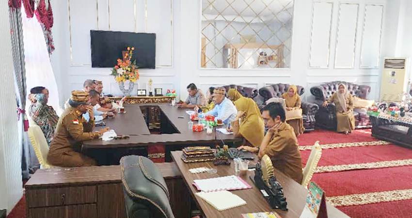 Rapat Banggar bersama dengan TAPD terkait dengan anggaran 2024.