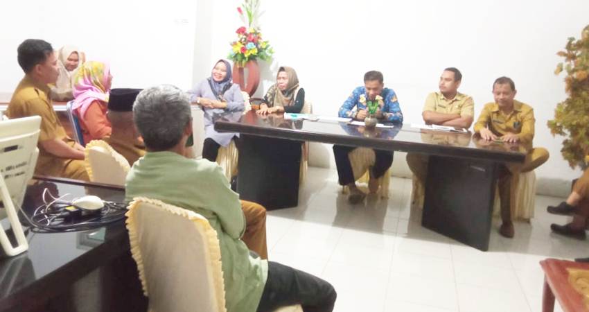 Rapat lanjutan Komisi 3 terkait pengelolaan Pantai Minanga dengan pihak terkait, Senin (18/03/2024)