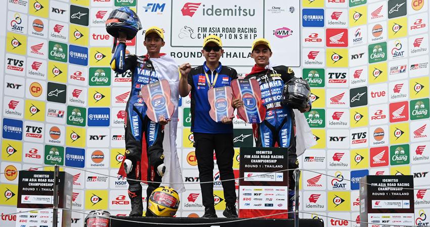 Pembalap YRI Borong Podium di kelas AP250 Pada ARRC 2024 Thailand-Yamaha-(Foto-Disway)