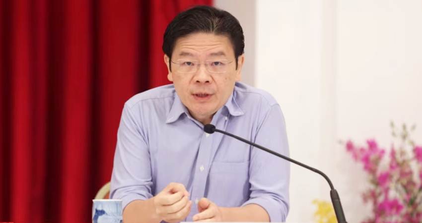 Calon Perdana Menteri baru Singapura, Lawrence Wong.--