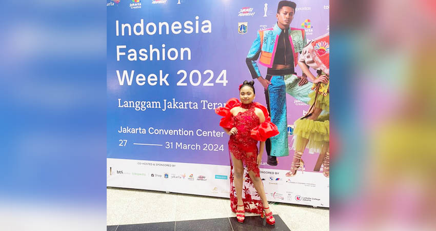 Arzetta Ramadhani Gobel ketika mengikuti IFW 2024. (foto : istimewa)
