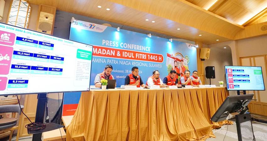 SATGAS RAFI : Pertamina Patra Niaga Sulawesi membentuk satuan tugas ramadan dan idulfitri (Satgas RAFI) untuk memastikan kelancaran distribusi BBM dan LPG selama ramadan dan idulfitri 2024. (foto : dok / pertamina)