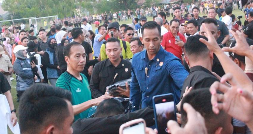 Masyarakat Gorontalo Antusias Sambut Kunjungan Jokowi