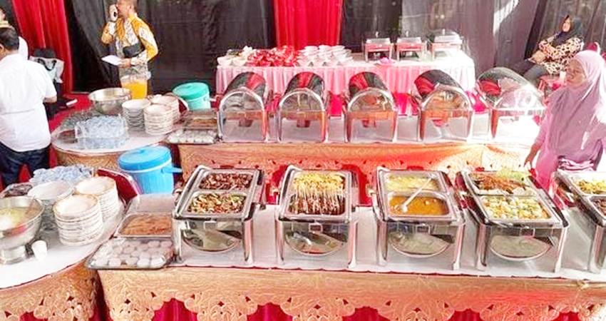 Usaha catering yang ada di Kota Gorontalo.