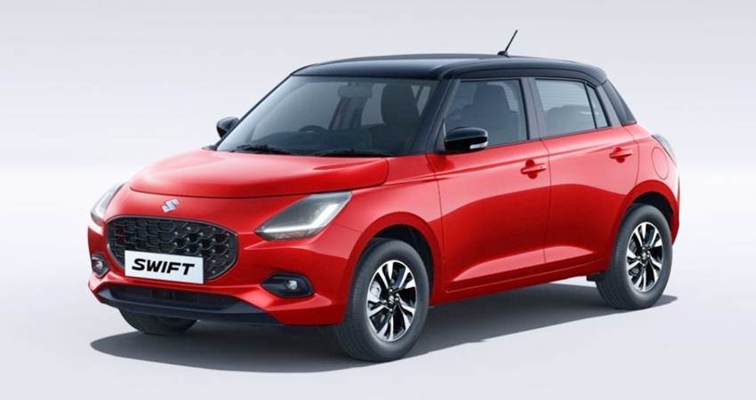 Suzuki Swift 2024 mengaspal di India. Foto: Suzuki
